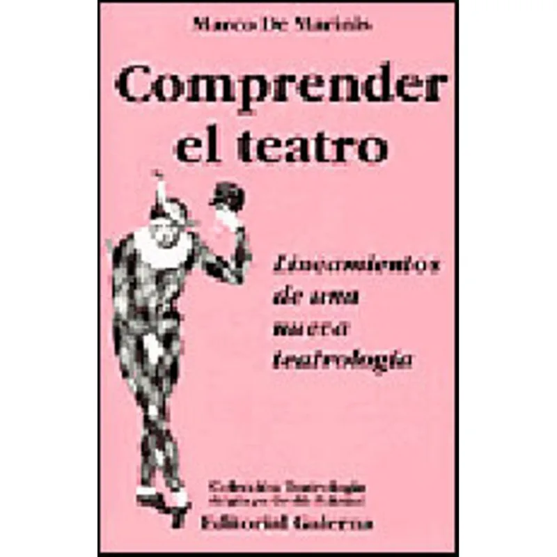 COMPRENDER EL TEATRO