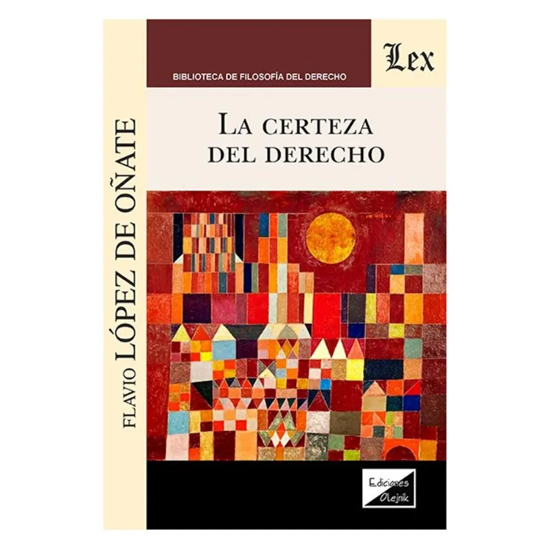CERTEZA DEL DERECHO