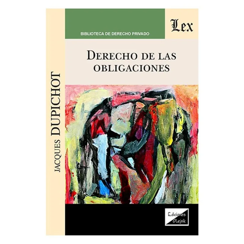 DERECHO DE LAS OBLIGACIONES