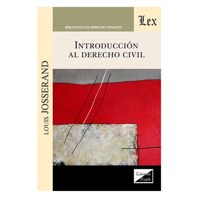 INTRODUCCIÓN AL DERECHO CIVIL