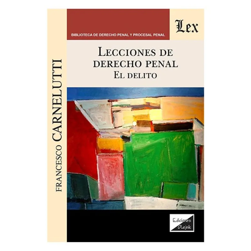 LECCIONES DE DERECHO PENAL