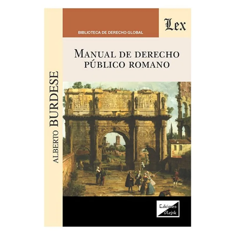 MANUAL DE DERECHO PÚBLICO ROMANO