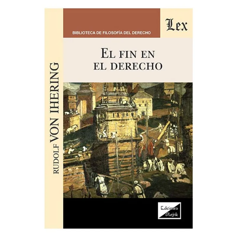 EL FIN EN EL DERECHO