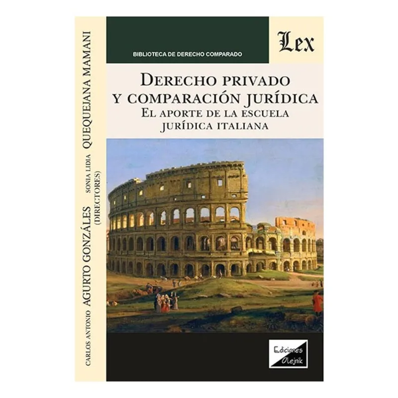 DERECHO PRIVADO Y COMPARACIÓN JURÍDICA