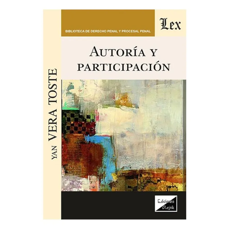 AUTORÍA Y PARTICIPACIÓN
