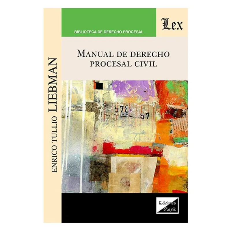 MANUAL DE DERECHO PROCESAL CIVIL