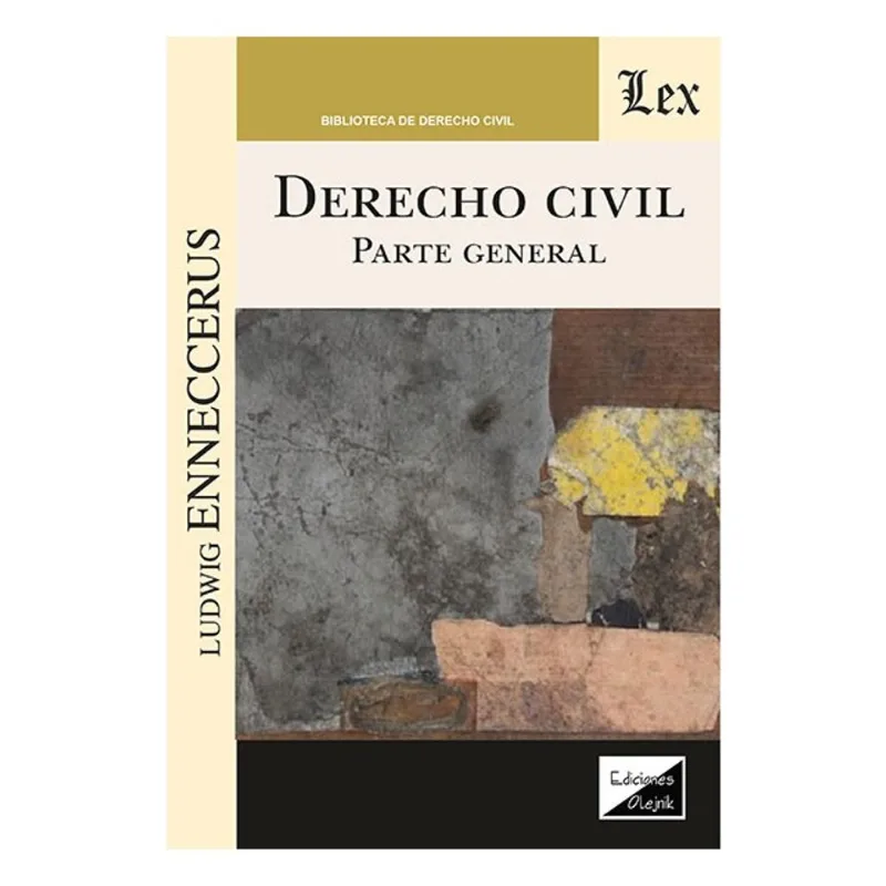 DERECHO CIVIL - PARTE GENERAL