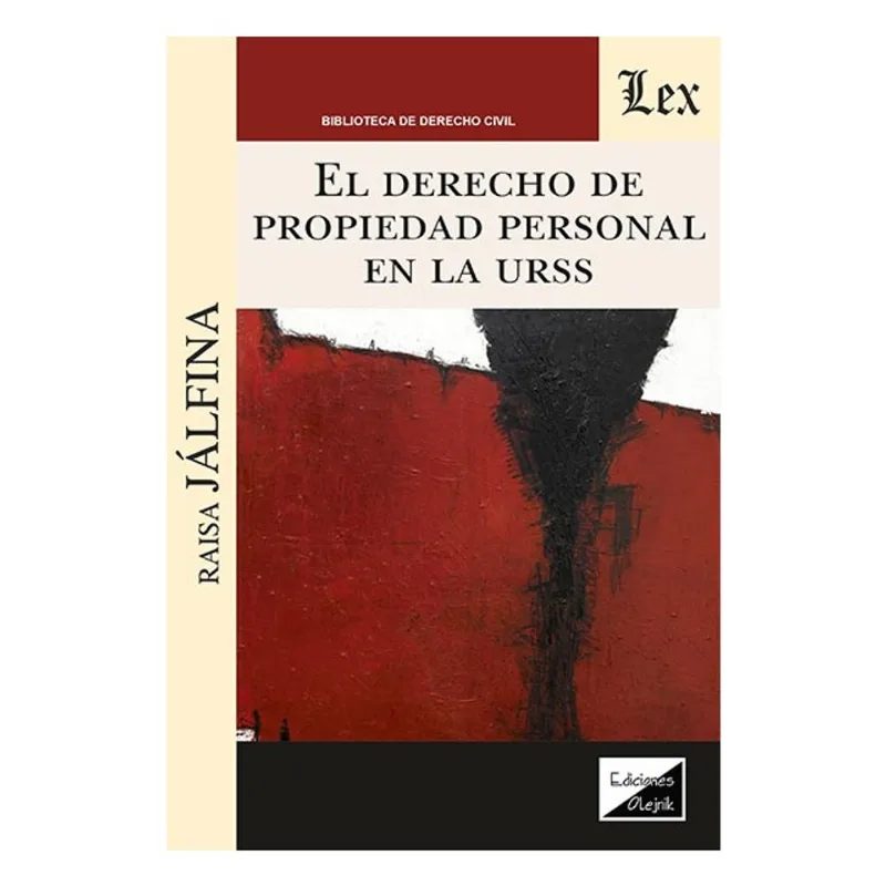 DERECHO DE PROPIEDAD PERSONAL EN LA URSS