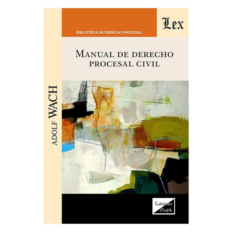 MANUAL DE DERECHO PROCESAL CIVIL