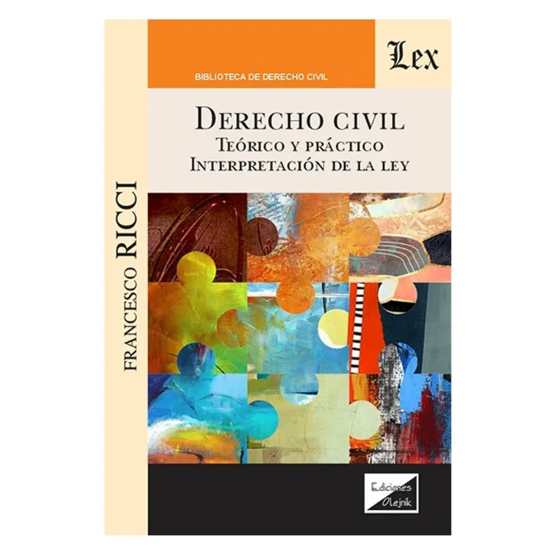 DERECHO CIVIL. TEORICO Y PRACTCIO