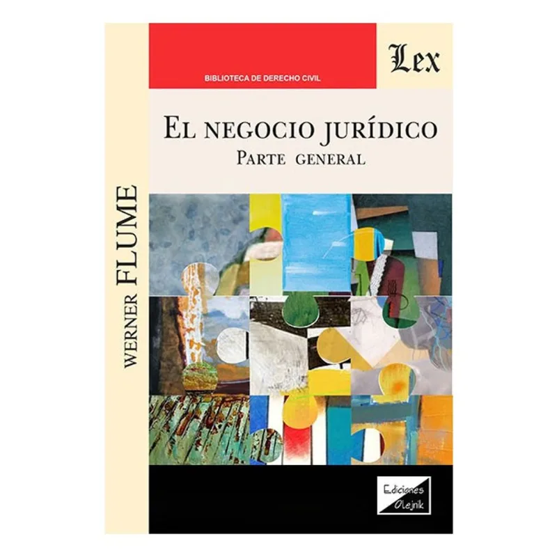 NEGOCIO JURÍDICO - PARTE GENERAL