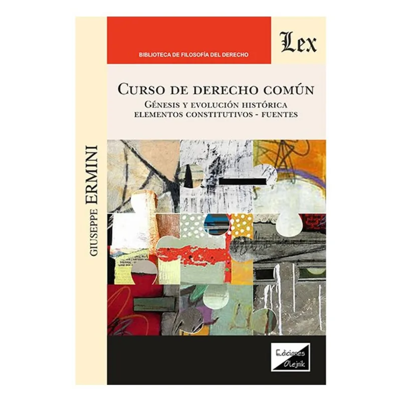 CURSO DE DERECHO COMÚN
