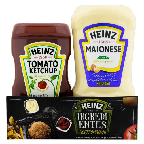 Promo Pack Heinz Ket Mayo Fp 787g - HEINZ
