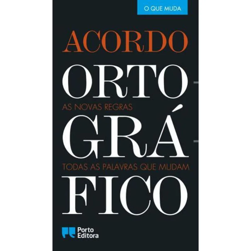 ACORDO ORTOGRAFICO