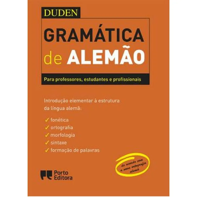 GRAMATICA DE ALEMAO - DUDEN
