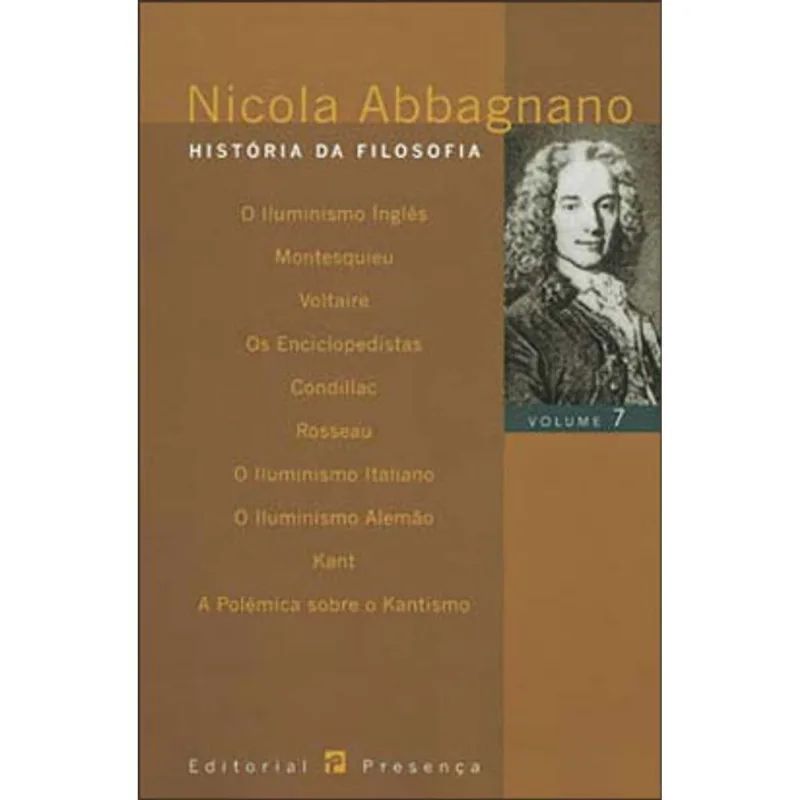 HISTORIA DA FILOSOFIA VOL.7