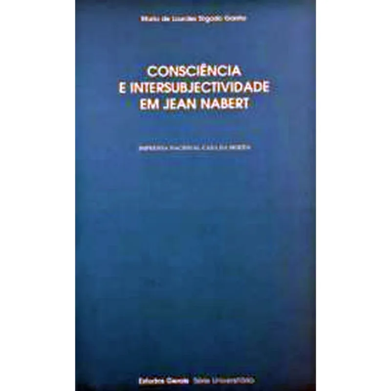 CONSCIÊNCIA E INTERSUBJECTIVIDADE EM JEAN NABERT