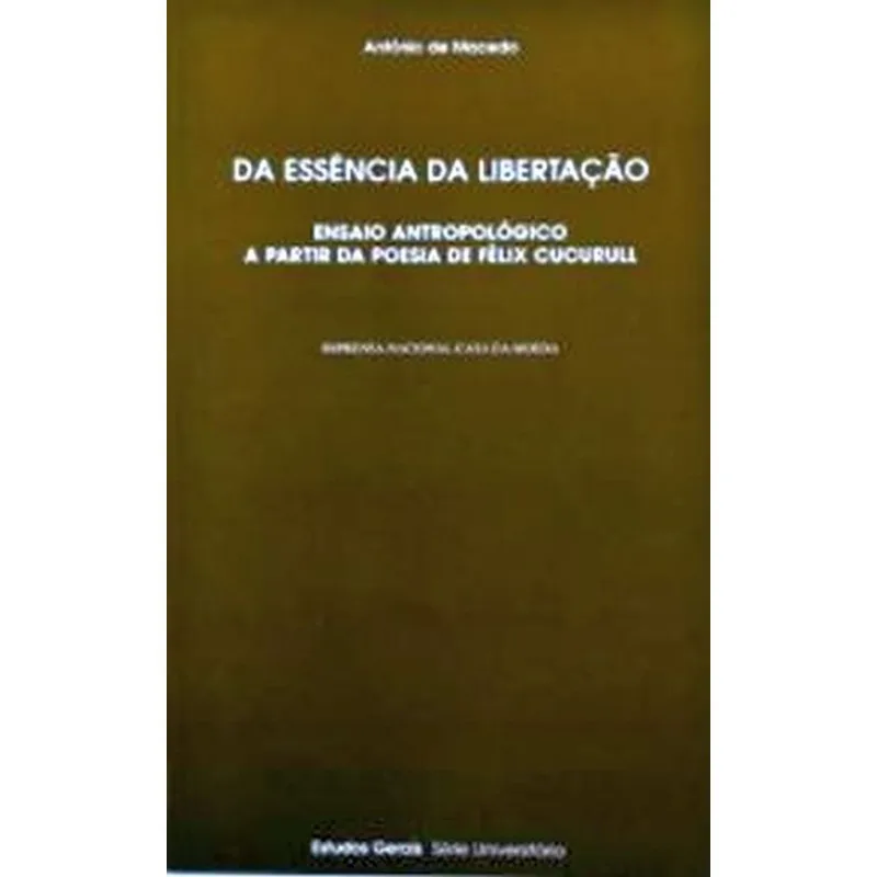 DA ESSÊNCIA DA LIBERTAÇÃO