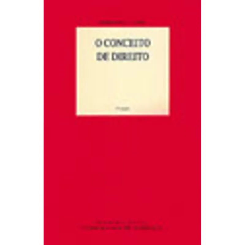 CONCEITO DE DIREITO, O