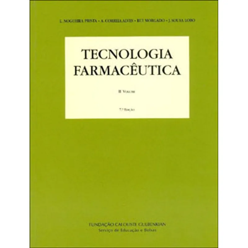 TECNOLOGIA FARMACEUTICA - VOL. 2