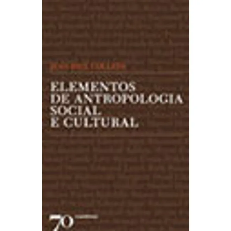 ELEMENTOS DE ANTROPOLOGIA SOCIAL E CULTURAL