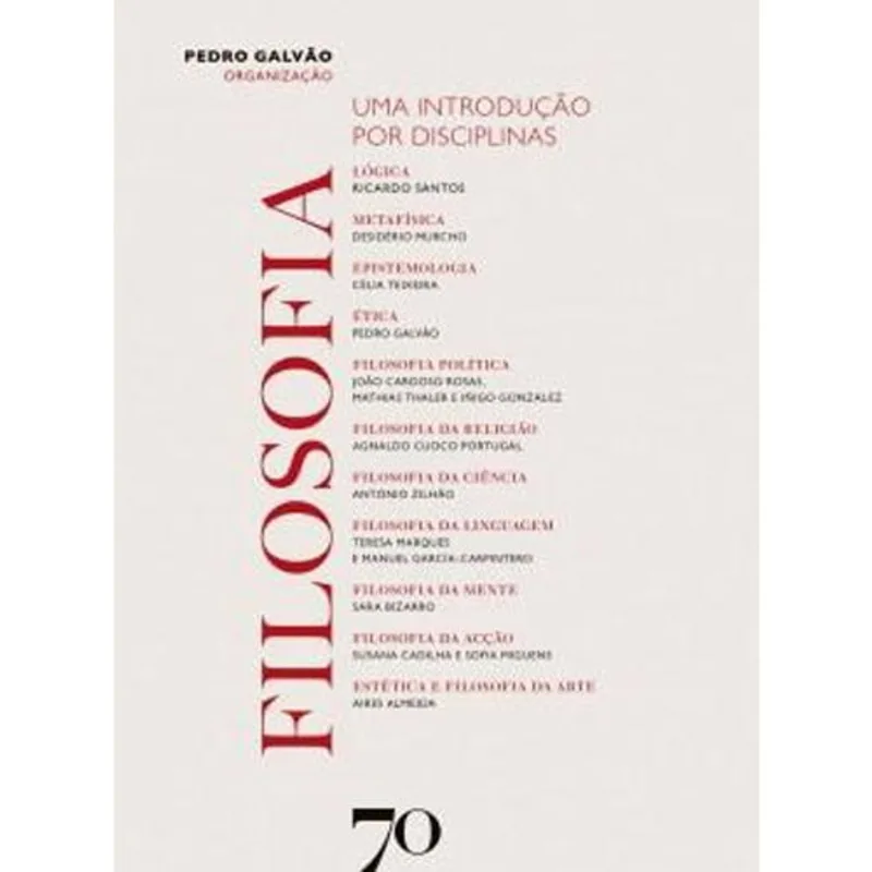 LIVRO FILOSOFIA (MP) - EDIÇÕES 70