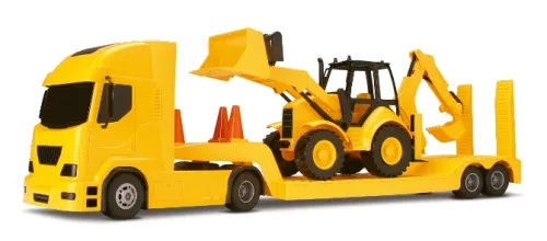 CAMINHÃO WL 1200 CONSTRUCTION COM RETROESCAVADEIRA - Livros