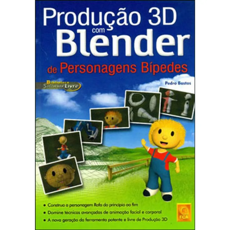 PRODUÇAO 3D COM BLENDER DE PERSONAGENS BIPEDES