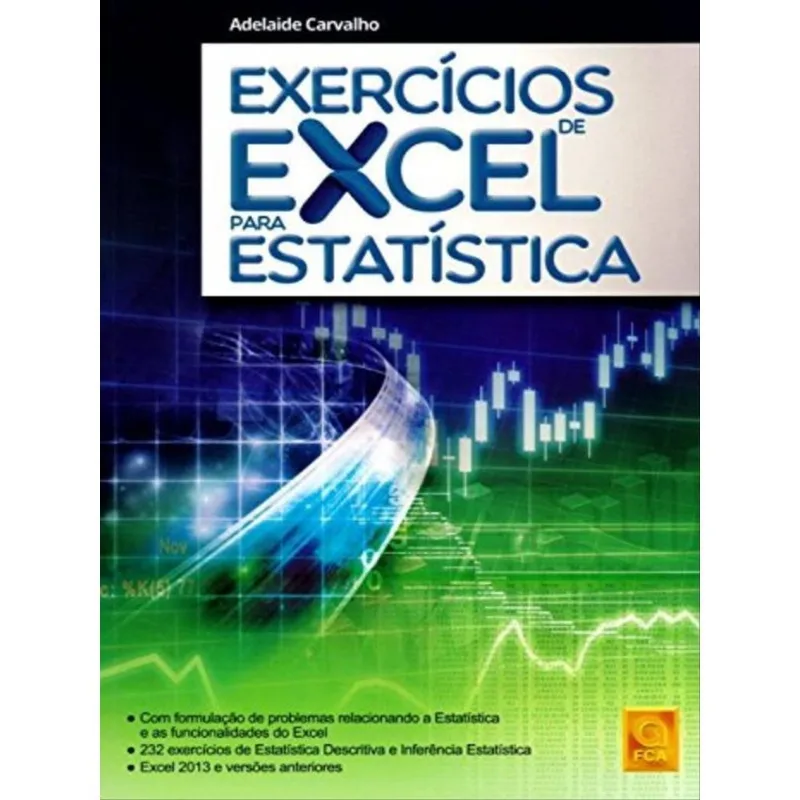 EXERCICIOS DE EXCEL PARA ESTATISTICA