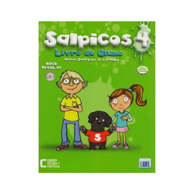 SALPICOS 4 - LIVRO DO ALUNO (INCLUI CD-ÁUDIO)