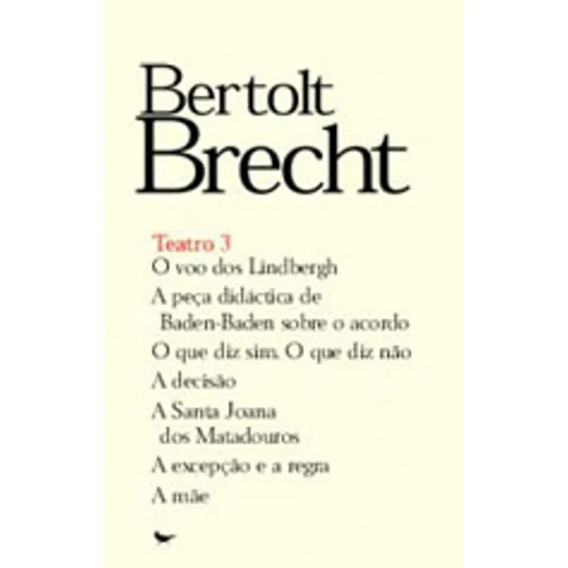 BERTOLT BRECHT - TEATRO 3