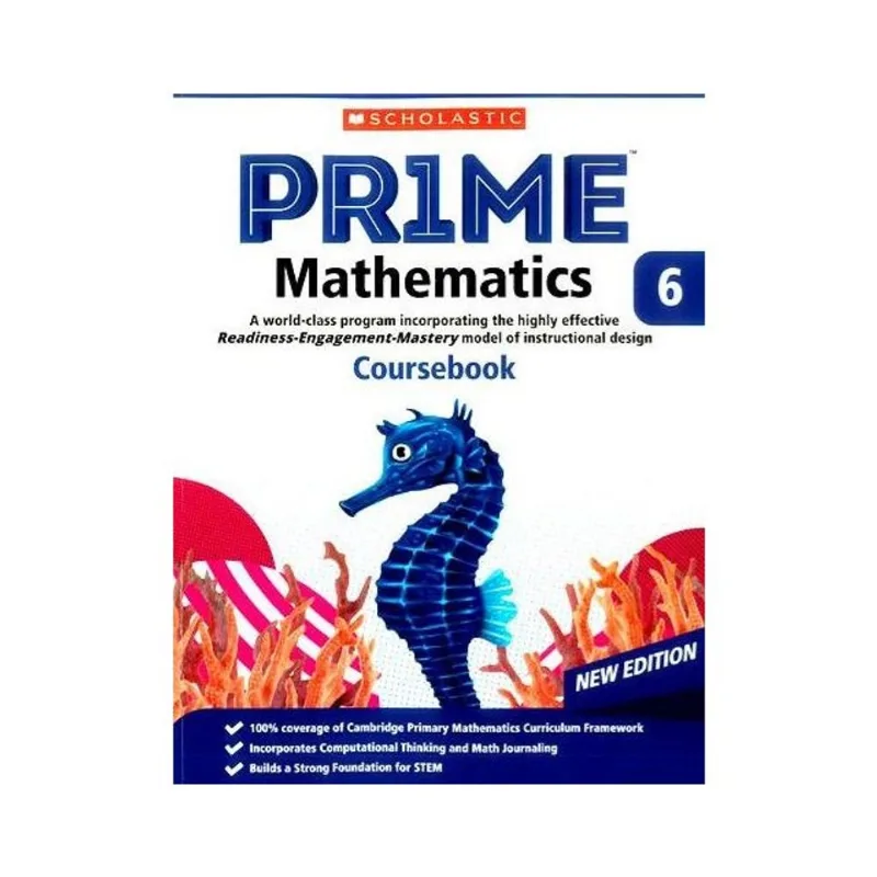 PRIME MATHEMATICS GRADE 6 COURSEBOOK PACK - NEW EDITION