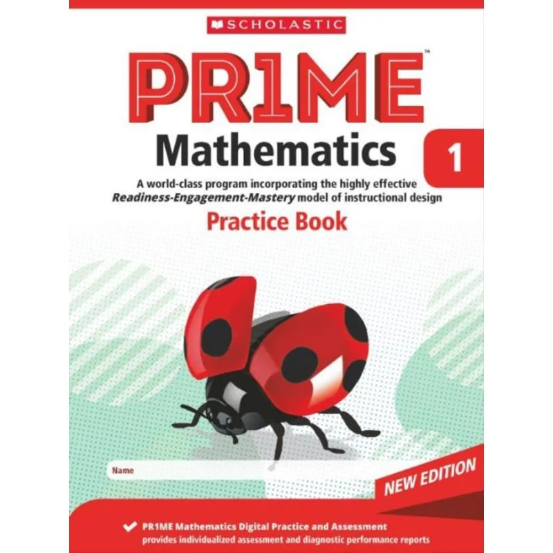 PRIME MATHEMATICS GRADE 1 PRACTICE BOOK PACK - NEW EDITION
