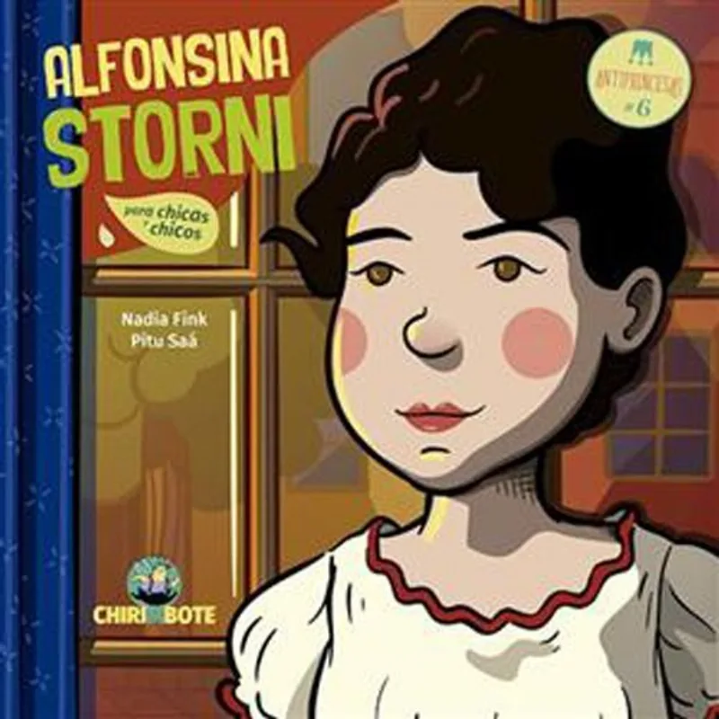 Livro Coleção Antiprincesas Alfonsina Storni Para Chicas Y Chicos (m P) Sur Importados