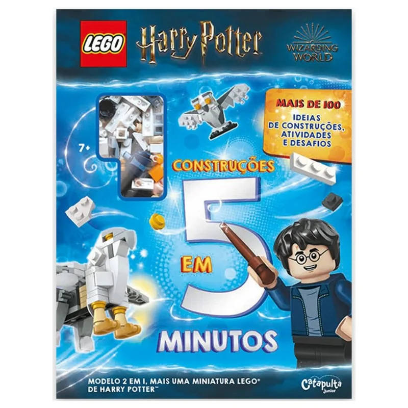 Livro de Atividades - Lego - Harry-Potter - Construções em 5 Minutos - Catavento