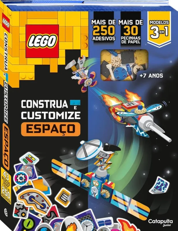 Lego Construa E Customize Espaço - LC - Livros