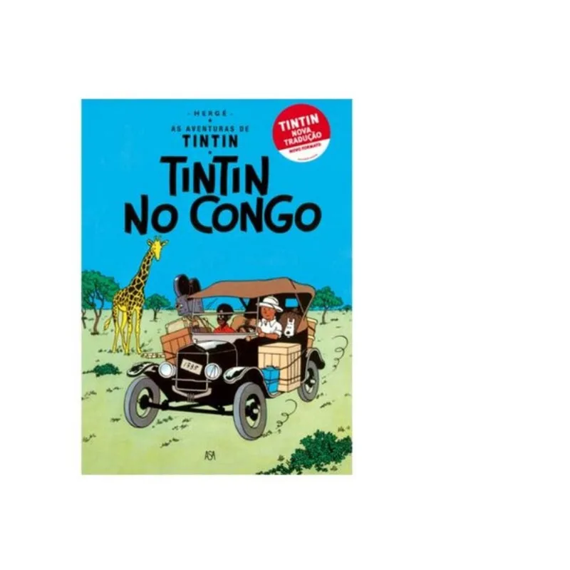 AS AVENTURAS DE TINTIN - NO CONGO
