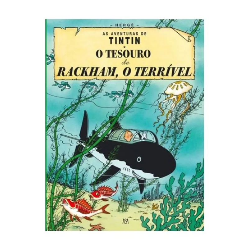 AS AVENTURAS DE TINTIN - O TESOURO DE RACKHAM O TERRÍVEL