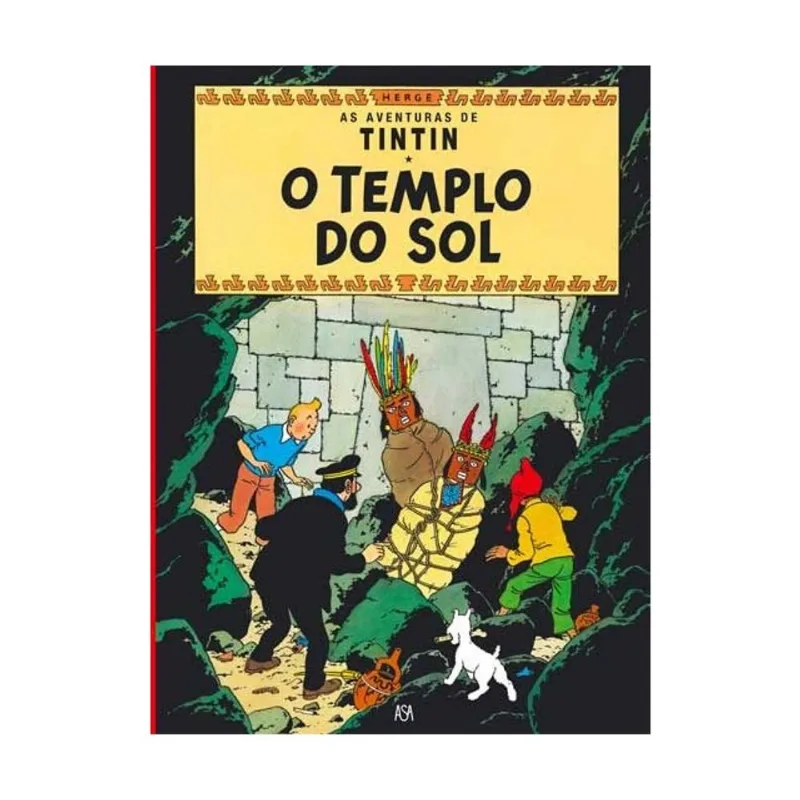 AS AVENTURAS DE TINTIN - O TEMPLO DO SOL