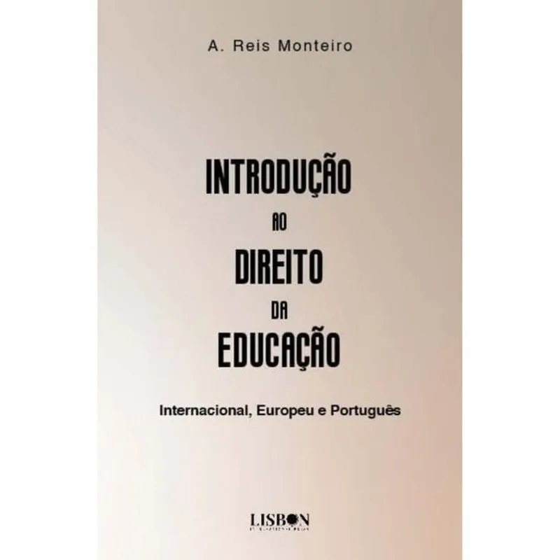 INTRODUÇÃO AO DIREITO DA EDUCAÇÃO