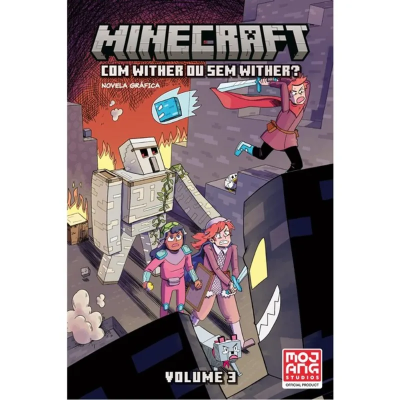 MINECRAFT COM WITHER OU SEM WITHER? - VOL. 3
