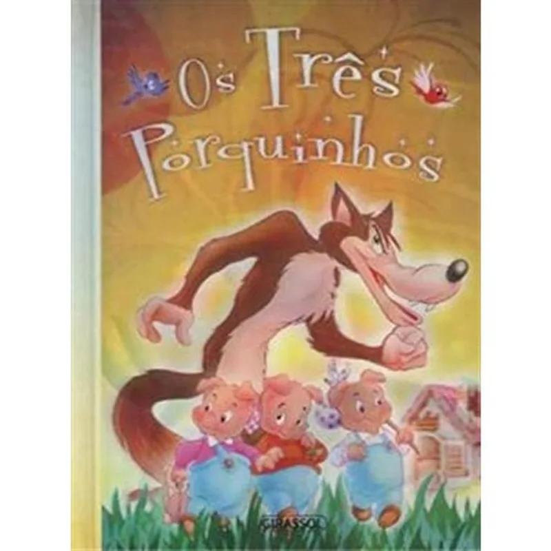 Livro Contos Maravilhosos Os Tres Porquinhos/a Pequena S Girass Ol Brasil (MP)