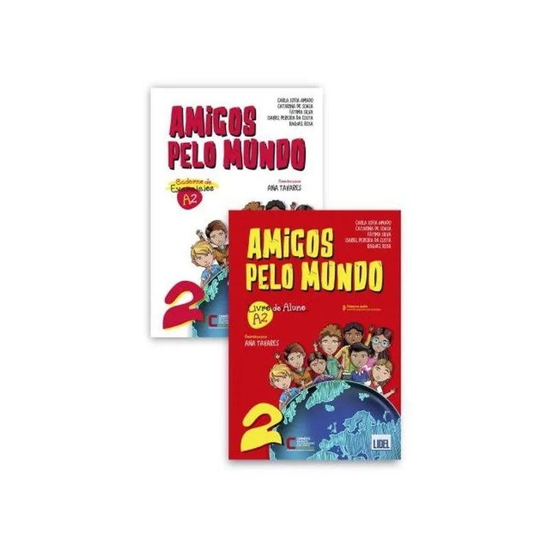 AMIGOS PELO MUNDO 2 - PACK (LIVRO DO ALUNO + CADERNO DE EXERCÍCIOS)
