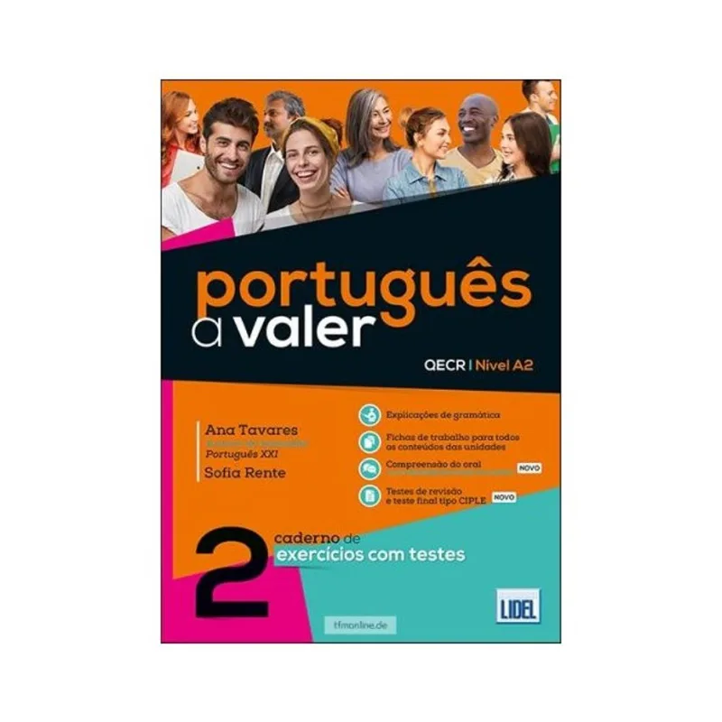 PORTUGUÊS A VALER 2: CADERNO DE EXERCÍCIOS COM TESTES