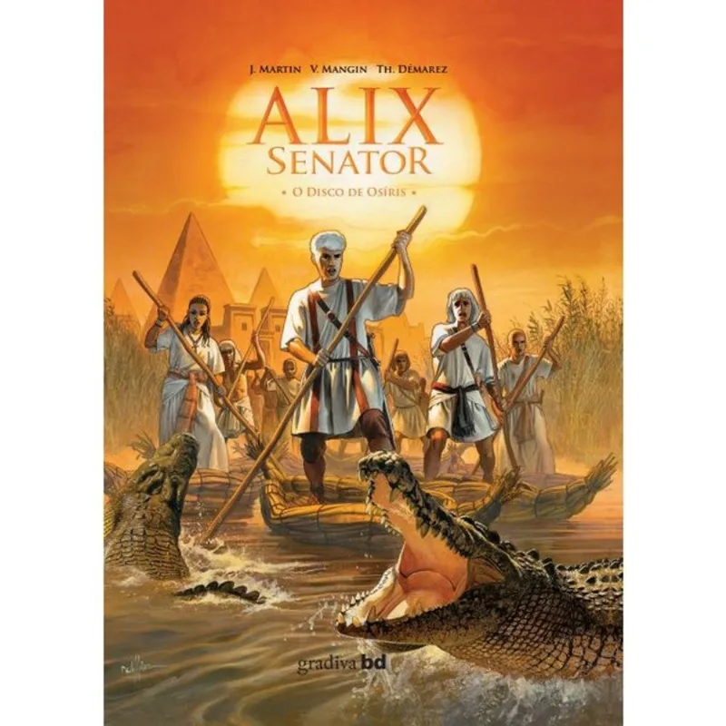 ALIX SENATOR - O DISCO DE OSÍRIS - VOL. 12