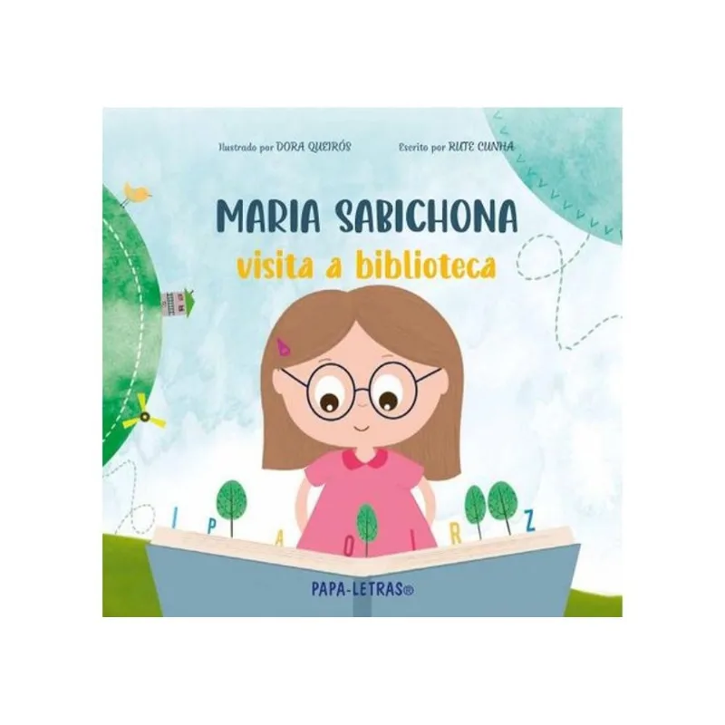 MARIA SABICHONA VISITA A BIBLIOTECA
