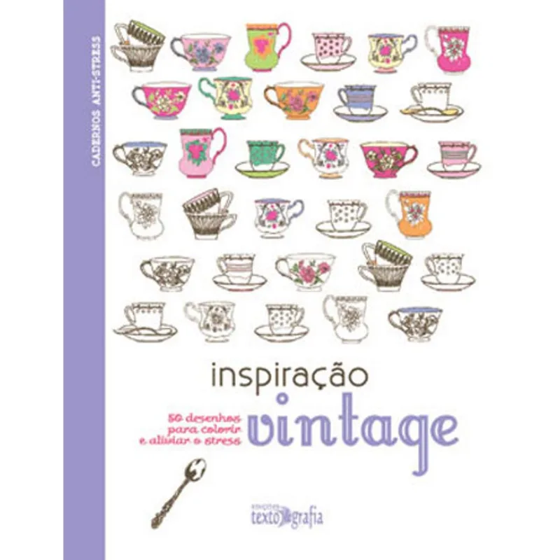 INSPIRAÇAO VINTAGE - CADERNOS ANTI-STRESS - VOL. 3