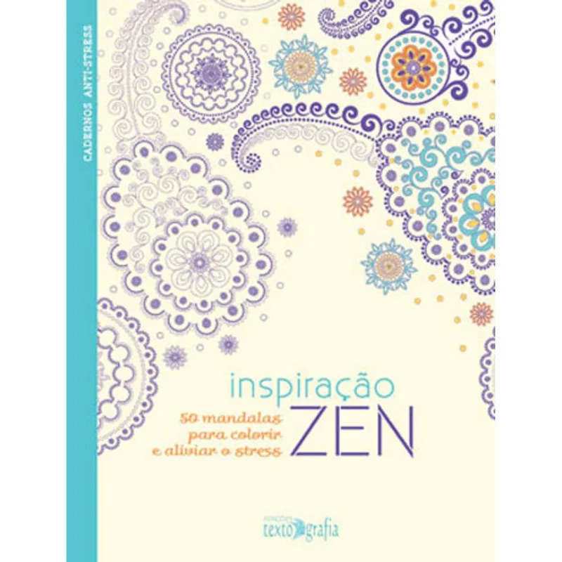 CADERNOS ANTI-STRESS - INSPIRAÇAO ZEN