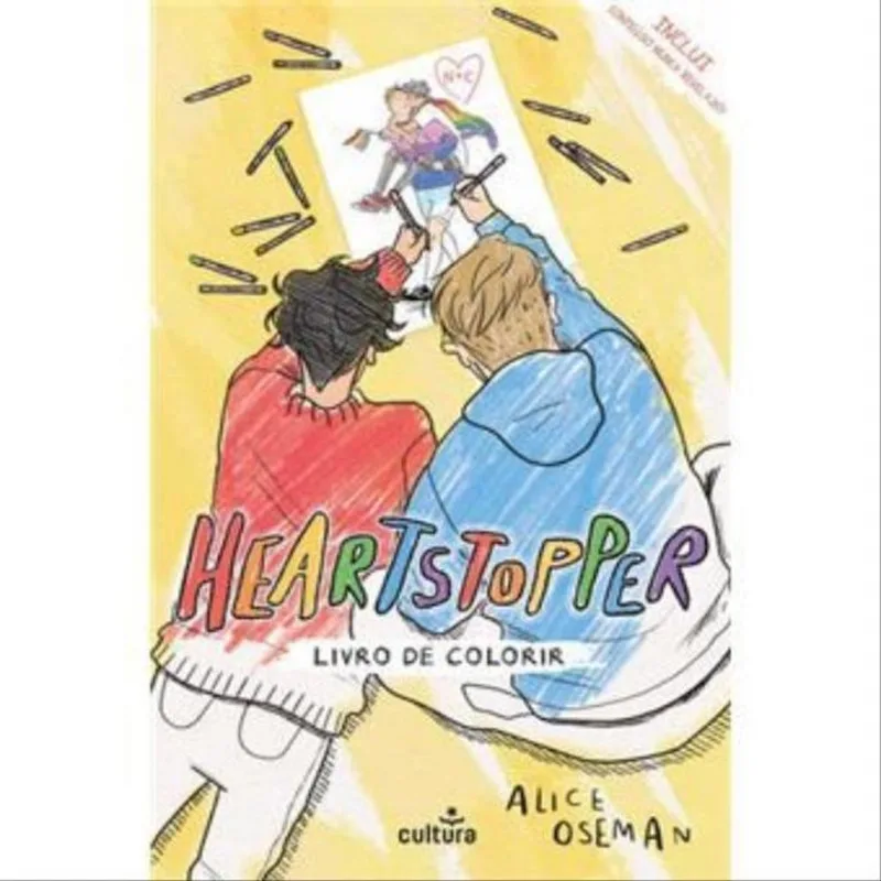 HEARTSTOPPER - LIVRO DE COLORIR