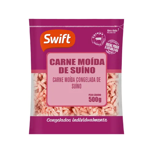 CARNE MOIDA SUINA IQF 500G - Livros